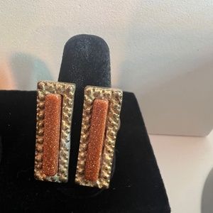 Vintage Sparkly Vintage Open Ring